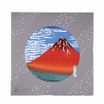 三巾風呂敷　KURUMI　竹笹堂　つばき　グリーン