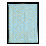 二巾風呂敷　版文様　祝紋七宝 墨