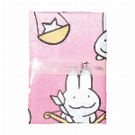 二重ガーゼ　ふんわり手拭い　十人兎色　パレード