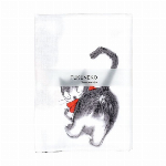 二重ガーゼ　ふんわり手拭い　FUKUNEKO　福ねこ　葵招き猫