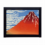 アートフレームハンカチ　広重の浮世絵　日本橋