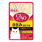 [いなばペットフード] CIAO パウチ ささみ ほたて味 40g IC-205