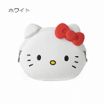 mimi POCHI HELLO KITTY ミミポチハローキティ がま口 シリコン ホワイト
