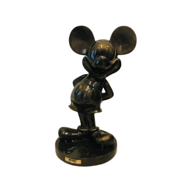 【新品】1000体 限定 ミッキーマウス　ブロンズ像　2006 LIMITED 2006年限定品】アニバーサリーミッキー極大ブロンズ像1000体限定品【新品】