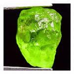 【世界の原石:グリーンペリドット 4.20ct:0041】アフリカ産 Natural Green Peridot Rough カンラン石 苦土橄欖石 鉱物 宝石 標本 Africa