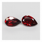 【天然スペサルタイト 2個組 1.84ct:2305】非加熱 ナミビア産 Natural Spessartite Garnet 満礬柘榴石 裸石 鉱物 宝石 jewelry Namibia