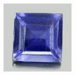 【天然アイオライトルース 0.70ct:3784】非加熱 菫青石 マダガスカル産 Natural Iolite 裸石 標本 鉱物 宝石 jewelry Madagascar