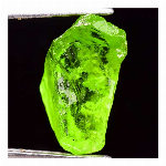 【世界の原石:グリーンペリドット 4.50ct:3809】アフリカ産 Natural Green Peridot Rough カンラン石 苦土橄欖石 鉱物 宝石 標本 Africa