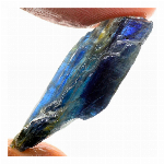 【世界の原石:カイヤナイト 26.45ct:8846】非加熱 マダガスカル産 藍晶石 Natural Kyanite Rough 鉱物 宝石 標本 jewelry Madagascar