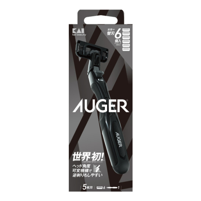 AUGER コンボパック ホルダー＋替刃6個付
