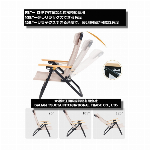 キャンプ椅子・リクライニングチェア・ローチェア3段階式OEM生産｜クッション枕付