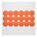 RI.DA.P. 2  浴室・浴槽用ラバーマット オレンジ