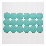 RI.DA.P. 2  浴室・浴槽用ラバーマット ターコイズブルー