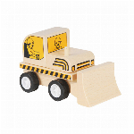 木製玩具　はたらくくるま工事現場／ブルドーザー