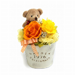 華月 プリザーブドフラワー ラベンダー 仏花 お供え 初盆 和盆 回忌 年忌 あ..