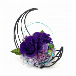 日葵-ひまり- ピンク プリザーブドフラワー フラワーアレンジメント バラ アジ..