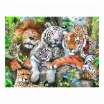 【YAMASAN】ハワードロビンソン 3Dパズル500ピース　アフリカの動物たち..