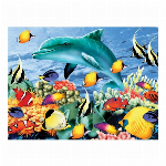 【YAMASAN】ハワードロビンソン 3Dパズル100ピース　魚がいっぱい