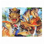 【YAMASAN】ハワードロビンソン 3Dパズル100ピース　恐竜たちの自撮り写真