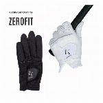 ゼロフィット インスパイラル ゴルフ グローブ 左手用(右利き) ホワイト ・ブラック