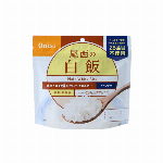 アルファ米/保存食 白飯 100ｇ 50個セット 日本災害食認証 日本製 非常食 アウトドア 備蓄食材 尾西食品