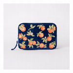 Orange Blossom Cobalt Velvet Cosmetics Bag　予約販売