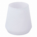 WHITE BLACK POT L