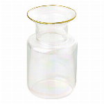 AMBER WIDE VASE S