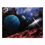 3D ジグソーパズル【火星からの眺め】500ピース　ディスカバリーチャンネル