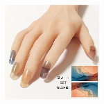 爪のケアをサポートする日本製の半硬化ジェルネイルシール「Gel nail stickers」