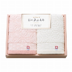 今治　日々是ふわり?にちにちこれふわり?日本製　愛媛今治　タオルセット（ピンク）