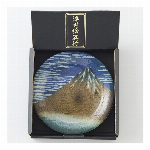 鶴　箸置揃　金銀　木箱入