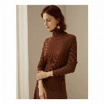 【レディース】カシミヤ100％  ニット  タートルネック 長袖
