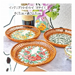 【トレイ M Φ17cm×高さ2.5cm】ベトナム雑貨　アジアン雑貨　生活雑貨　キッチン雑貨　小物入れ