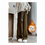 暖かいパンツ　裏起毛ズボン　2025年冬恒温パンツ