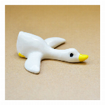 陶器製アヒルの箸置き