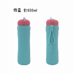 軽量コンパクト 折りたたみ式シリコンボトル 名入れ対応