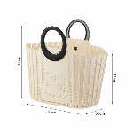  折りたたみバスケット ランドリーバスケットコンパクトカゴ