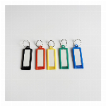 整理整頓に便利♪ プラスチック製ネームタグ（5色セット）