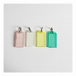 整理整頓に最適☆ プラスチック製ネームタグ5色セット