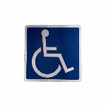 マグネット式車椅子マーク 車いすマーク