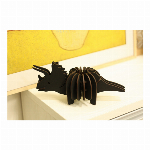 空間消臭インテリア「炭零」（すみれ）　トリケラトプス