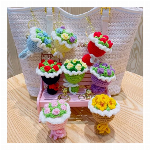 ミニブーケキーホルダー・バッグチャーム