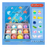 ホリデー＆バースデー ギフトボックス入りバスボム