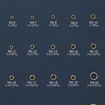 平押し二重リング