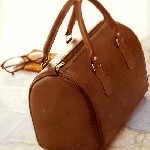 ライニングジャカード/２Ｐタウンバッグ（中）